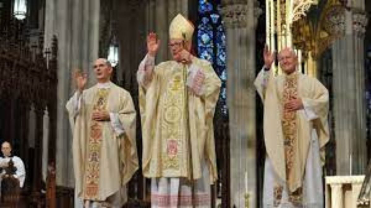 Cardinal at Mass