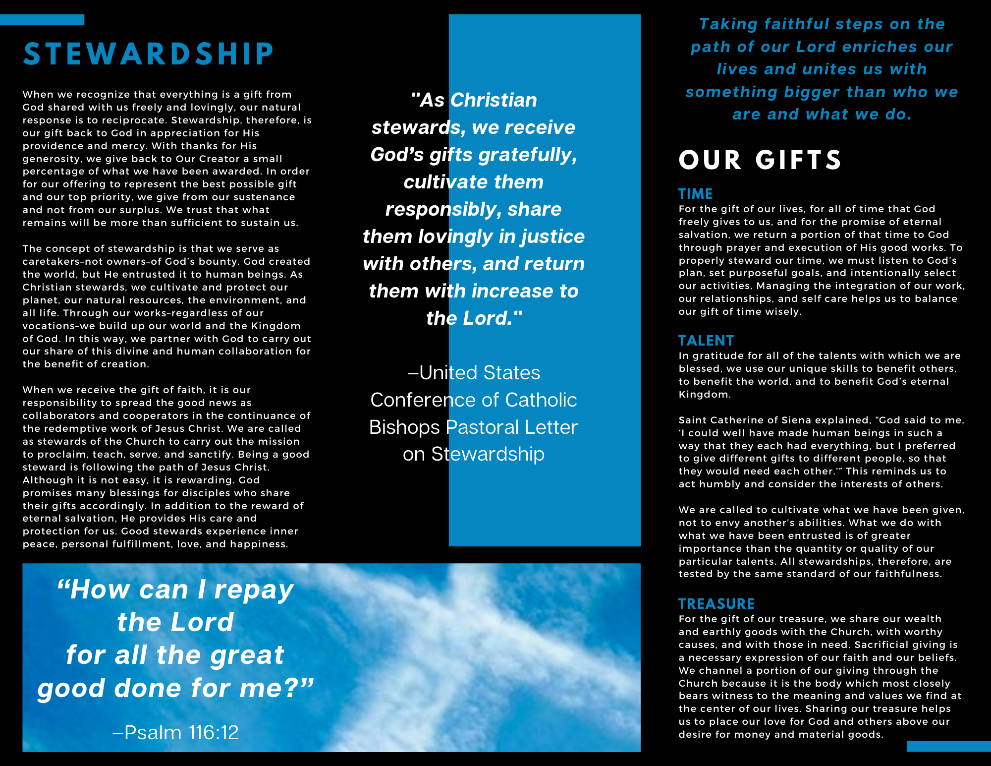 Stewardship Brochure