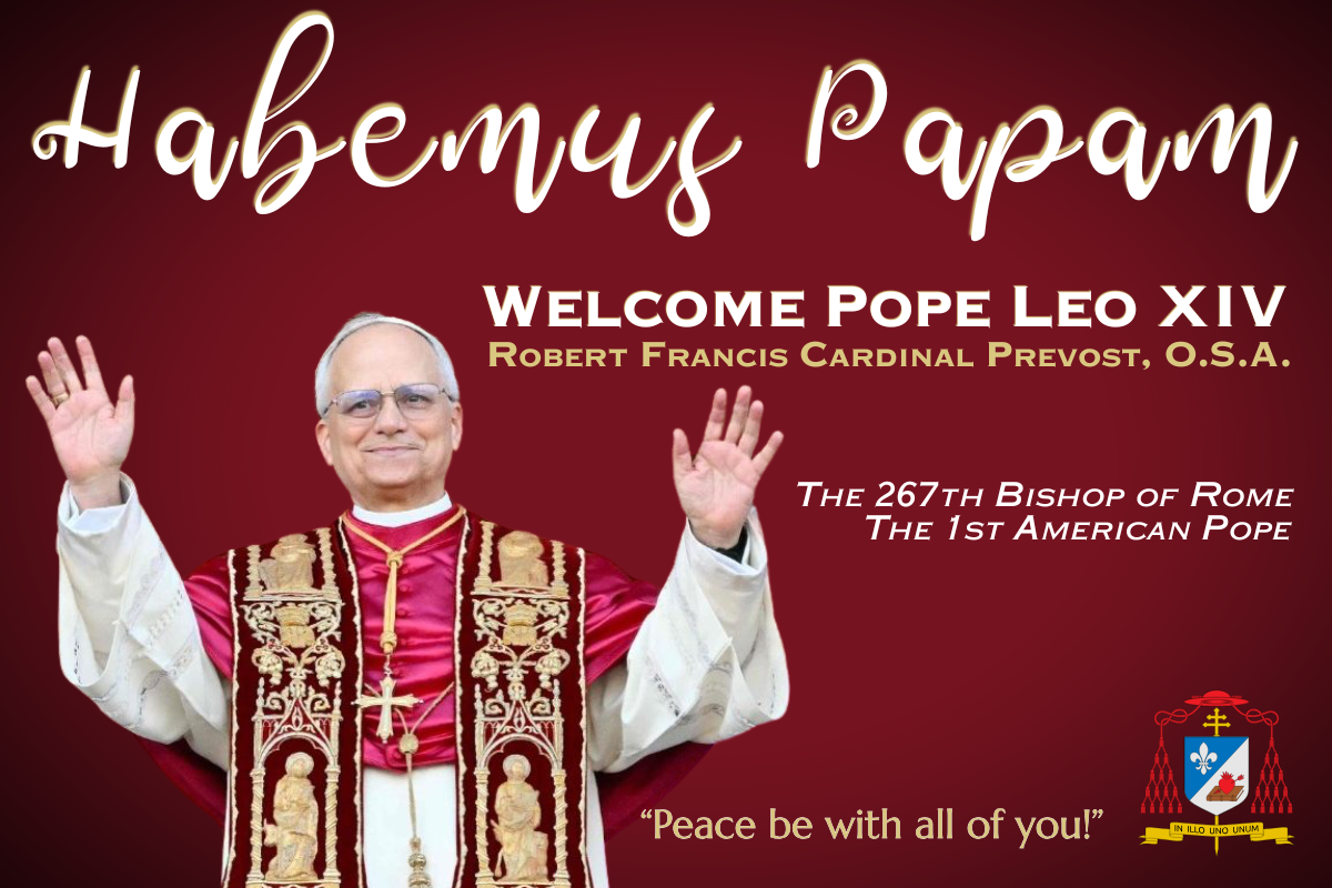 Welcome Pope Leo XIV